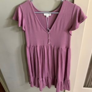 See you Monday dress size medium never worn with buttons